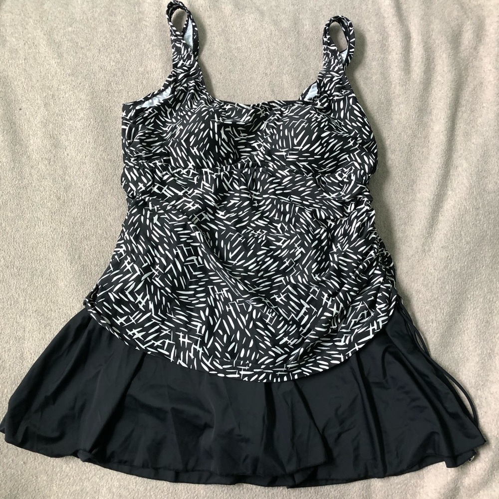 Azul by Maxine of Hollywood Swim Dress sz 18